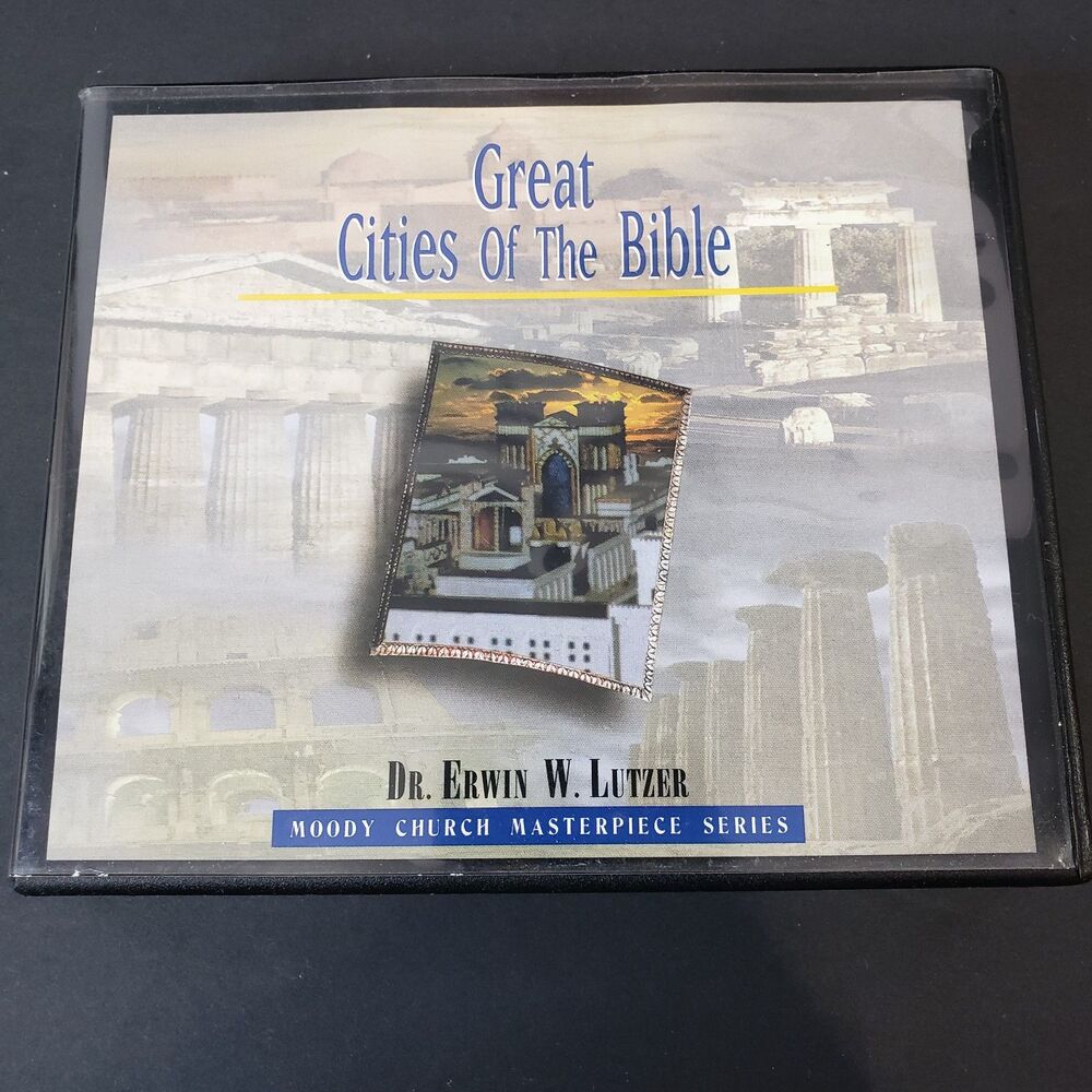3 CD Series Great Cities of the Bible by Dr. Erwin W. Lutzer Moody Church